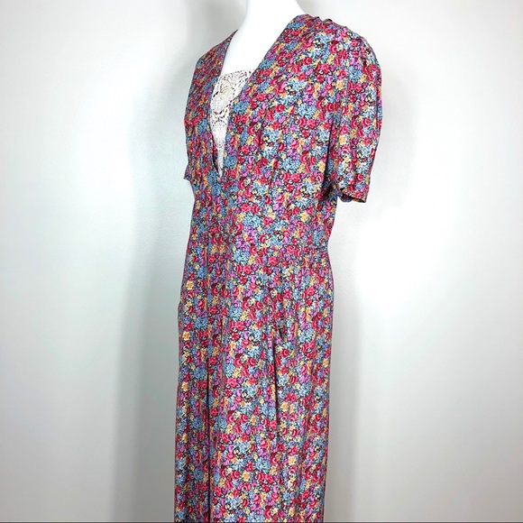 Vintage Karin Stevens Blossom Prairie Dress - Picture 7 of 13